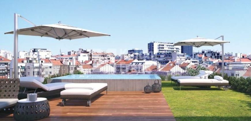 Квартира в Лиссабоне, Португалия, 34 м2