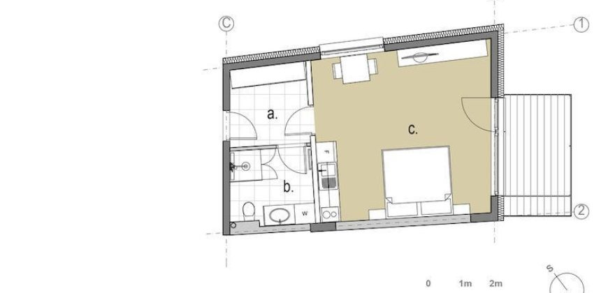 Квартира в Любляне, Словения, 41 м2