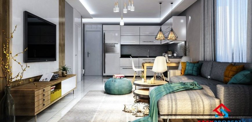 Квартира в Махмутларе, Турция, 46 м2