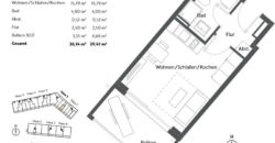 Квартира в Мюнхене, Германия, 29.47 м2
