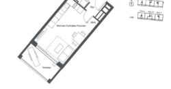 Квартира в Мюнхене, Германия, 31.17 м2