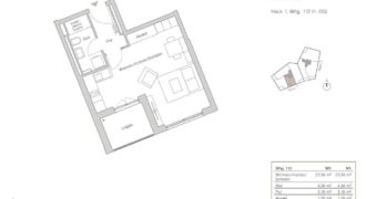 Квартира в Мюнхене, Германия, 34.53 м2