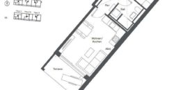 Квартира в Мюнхене, Германия, 43.51 м2