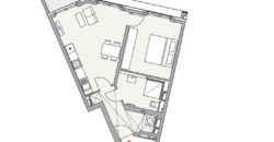 Квартира в Мюнхене, Германия, 55.56 м2