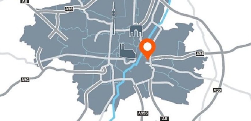Квартира в Мюнхене, Германия, 58.48 м2