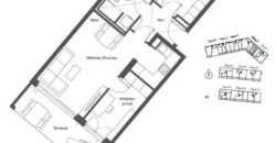 Квартира в Мюнхене, Германия, 61.11 м2