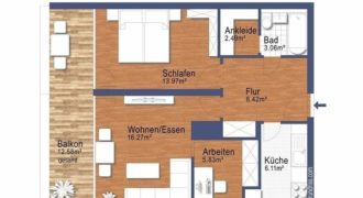 Квартира в Мюнхене, Германия, 73 м2