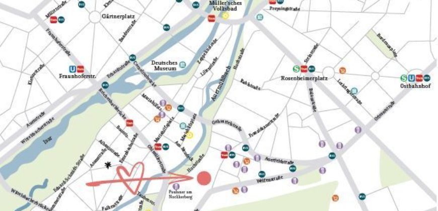 Квартира в Мюнхене, Германия, 80.55 м2