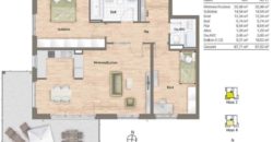 Квартира в Мюнхене, Германия, 85.5 м2