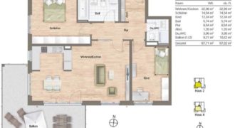 Квартира в Мюнхене, Германия, 85.5 м2