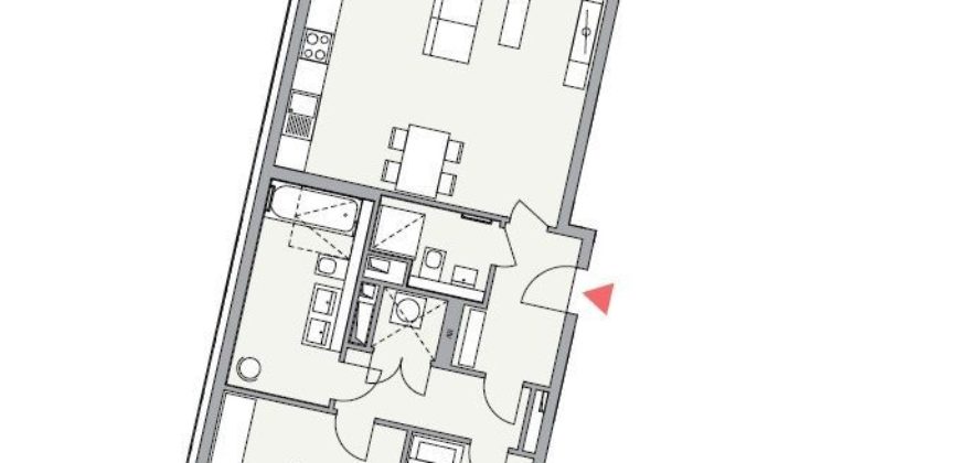 Квартира в Мюнхене, Германия, 86.35 м2