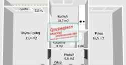 Квартира в Праге, Чехия, 63 м2