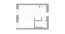 Квартира в Риге, Латвия, 27 м2