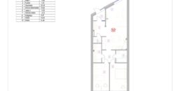 Квартира в Риге, Латвия, 88.5 м2