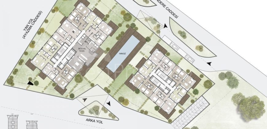 Квартира в Стамбуле, Турция, 59 м2