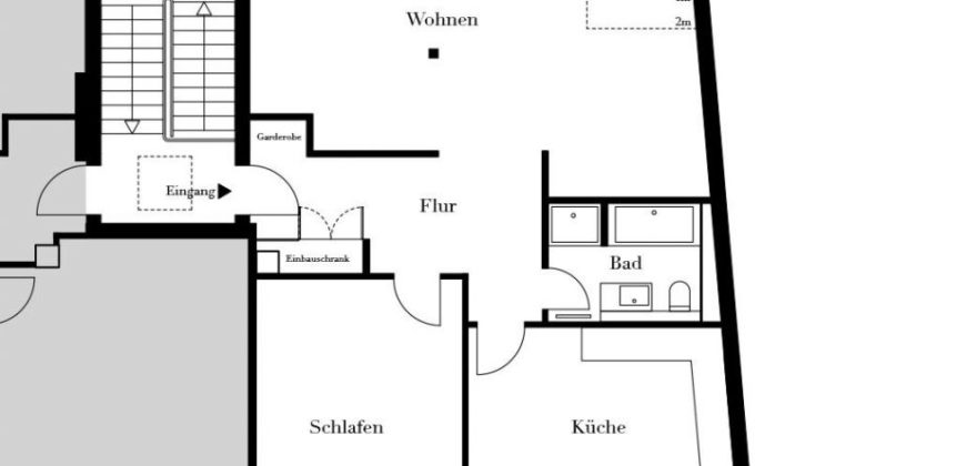 Пентхаус в Берлине, Германия, 90 м2