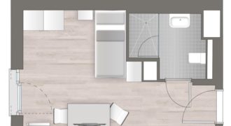Студия в Мюнхене, Германия, 18 м2