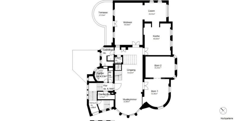 Вилла в Берлине, Германия, 1051 м2