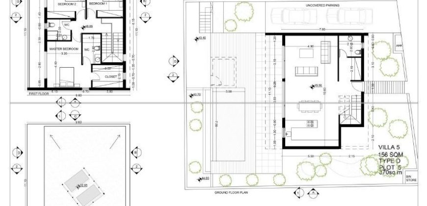 Вилла в Пафосе, Кипр, 171 м2