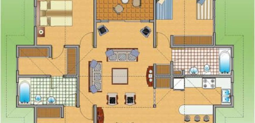 Вилла в Сосуа, Доминиканская Республика, 180 м2