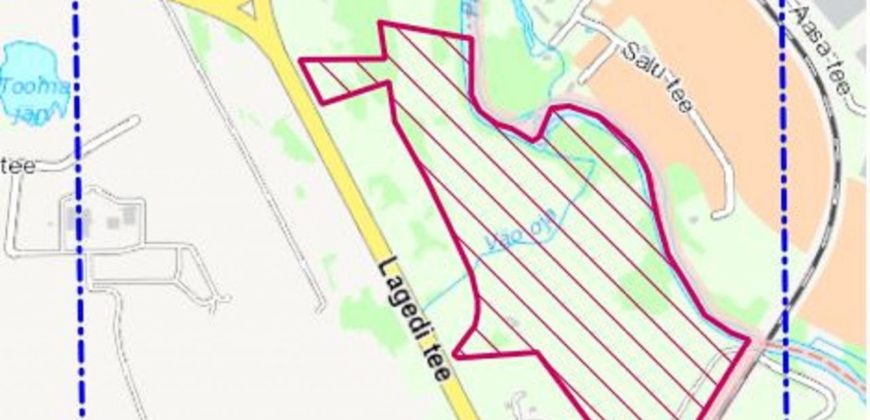 Земля в Таллине, Эстония, 124450 м2